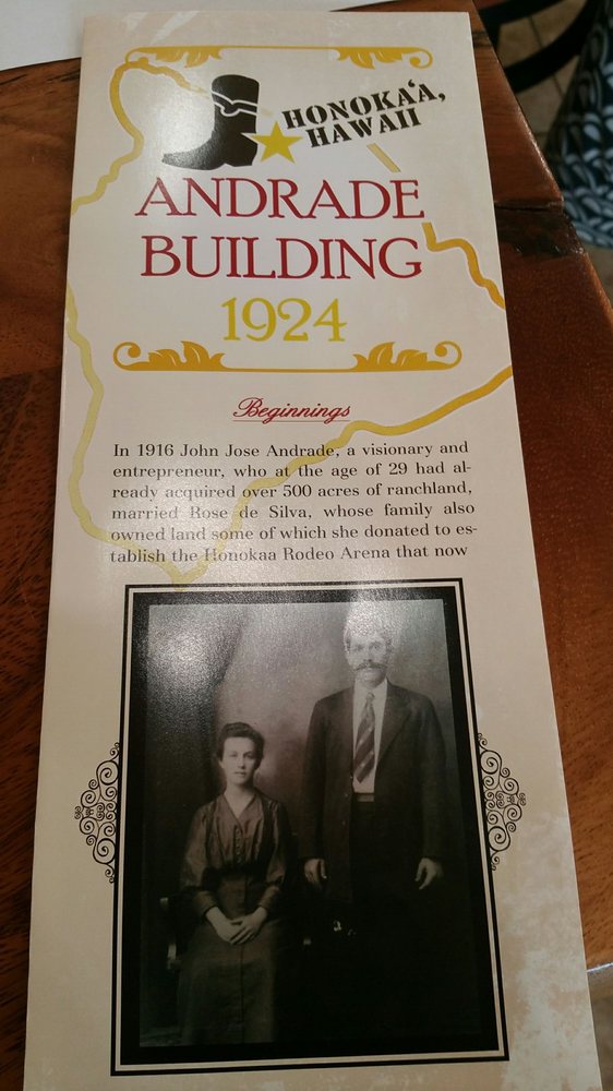 Andrades Honokaa Cafe Logo