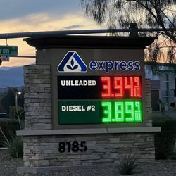 Albertsons Express - Gas going up