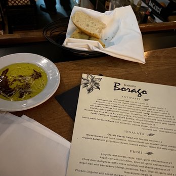 Trattoria Borago - Complimentary bread and oil - Italian Near Me - Grayton Beach, Florida Trattoria Borago - Complimentary bread and oil - Italian Near Me - Grayton Beach, Florida