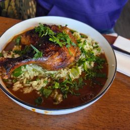 Duck and Andouille Gumbo
