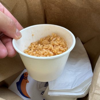 Taco Nazo - Ordered combo but they serve such small portion of rice. About 4oz of rice. - Tacos Near Me - La Puente, California Taco Nazo - Ordered combo but they serve such small portion of rice. About 4oz of rice. - Tacos Near Me - La Puente, California
