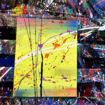 The Splatter Studio - My final product! Yes, I am the next Picasso. - Team Building Activities Near Me - Atlanta, Georgia