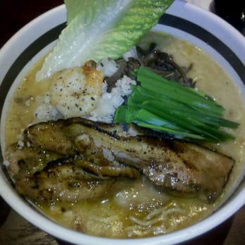 Ramen Parlor - Pork with loobster oil - Ramen Near Me - San Mateo, California Ramen Parlor - Pork with loobster oil - Ramen Near Me - San Mateo, California
