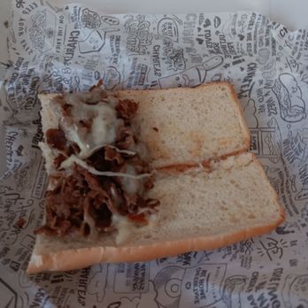 Charleys Cheesesteaks - 6 inch cheesesteak...no veggies. - Cheesesteaks Near Me - Mishawaka, Indiana Charleys Cheesesteaks - 6 inch cheesesteak...no veggies. - Cheesesteaks Near Me - Mishawaka, Indiana