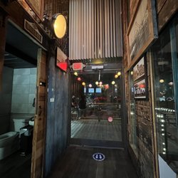 Container Taco Factory - Interior (exit and restroom)