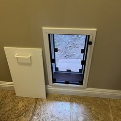 California Pet Doors - Security panel is easy to use.