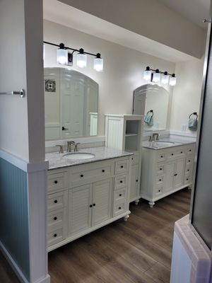 Small/Medium Bathroom Jobs - Here are some smaller medium size handyman jobs that my son and I completed. We treat each client like family and all of our work is guaranteed! Contact us today for all of your small job needs! Small/Medium Bathroom Jobs - Here are some smaller medium size handyman jobs that my son and I completed. We treat each client like family and all of our work is guaranteed! Contact us today for all of your small job needs!