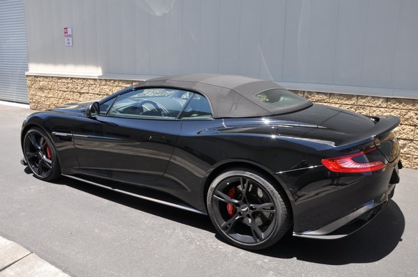 Photo of Immaculate Reflections Auto Detailing - Brentwood, CA, US. Brand new Aston Martin in for scratch repair work and ceramic coating