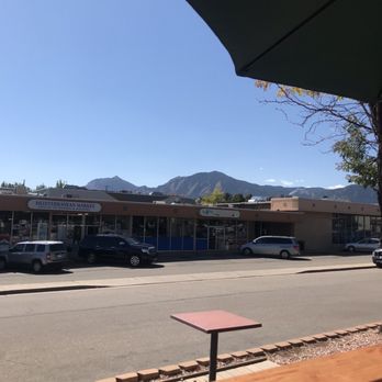 Dot's Diner - Views from outside table - Breakfast & Brunch Near Me - Boulder, Colorado