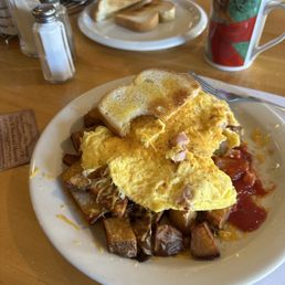 Breakfast, omelette
