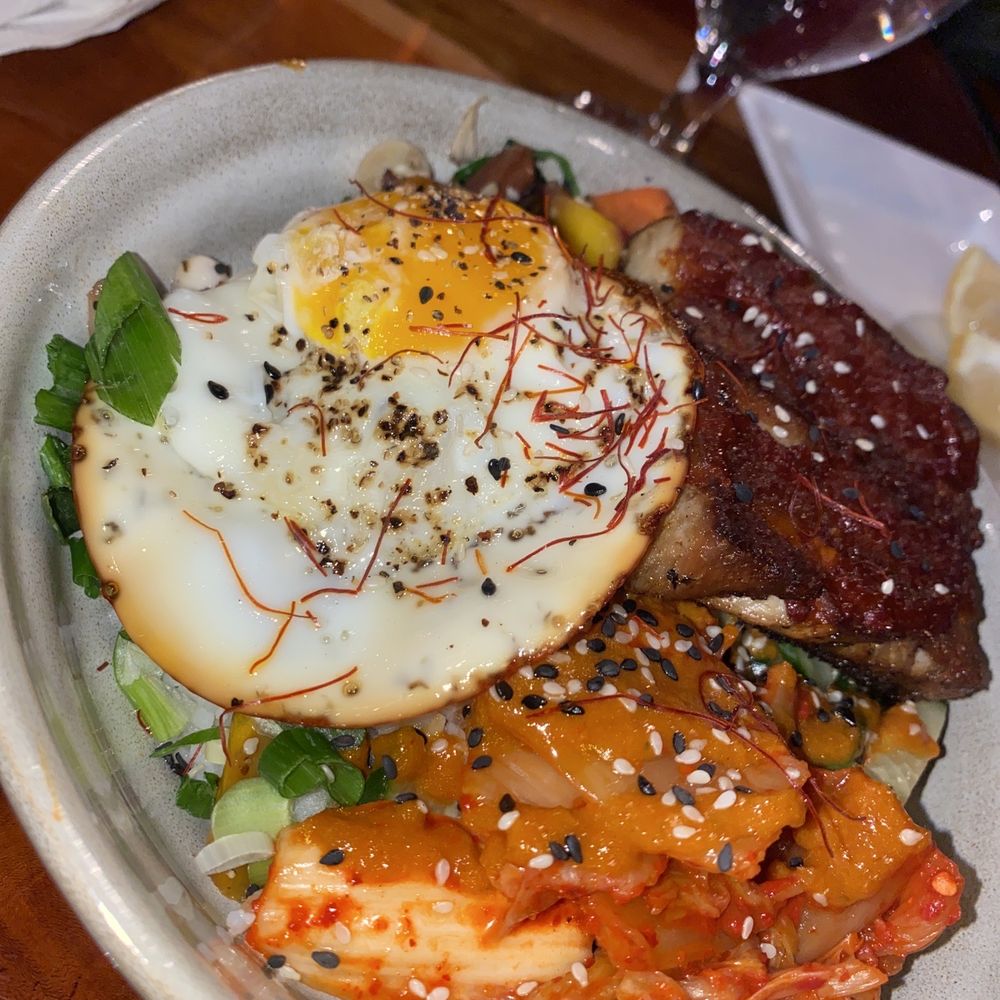 Taproot Cider House - Bibimbap - Bars Near Me - Traverse City, Michigan