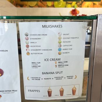 Cascada Refrescante - milkshakes, ice cream, banana split, frappes - Ice Cream & Frozen Yogurt Near Me - Buena Park, California Cascada Refrescante - milkshakes, ice cream, banana split, frappes - Ice Cream & Frozen Yogurt Near Me - Buena Park, California