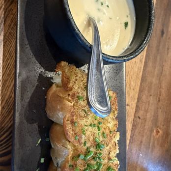 The Sedgwick - Garlic butter focaccia (amazing!) - Salad Near Me - Vancouver, Washington