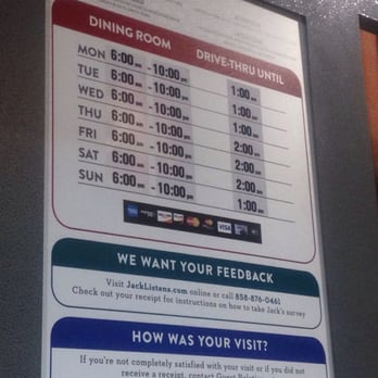 Jack in the Box - Hours of Operation - Fast Food Near Me - Los Gatos, California Jack in the Box - Hours of Operation - Fast Food Near Me - Los Gatos, California