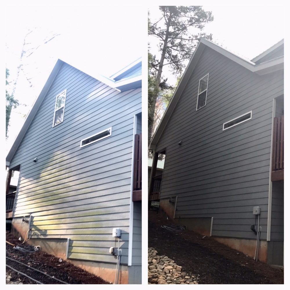 Slide of LCS Pressure Washing