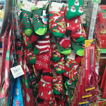 Dollar Tree - Cute christmas socks for people with small feet like me hehe :) - Discount Store Near Me - Tustin, California