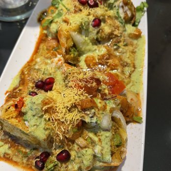 Haveli Virasat - Samosa chaat - Indian Near Me - Philadelphia, Pennsylvania