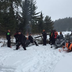 Cabins On Crane - The best snowmobiling on earth.