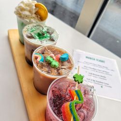 Two Sisters Coffee - March coffee flight