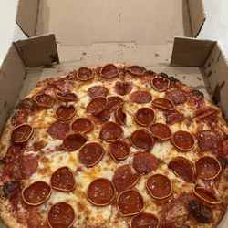 Pizza King - Pepperoni and hot honey at Pizza King Kemah