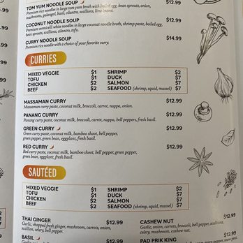 Every Thai - Menu - Thai Near Me - Philadelphia, Pennsylvania