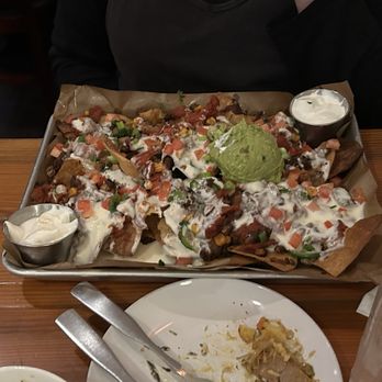 Picasso Cafe - Suited and Booted Vegan Nachos - 8/10 Very good nachos, very large serving size. - American Near Me - Oklahoma City, Oklahoma Picasso Cafe - Suited and Booted Vegan Nachos - 8/10 Very good nachos, very large serving size. - American Near Me - Oklahoma City, Oklahoma