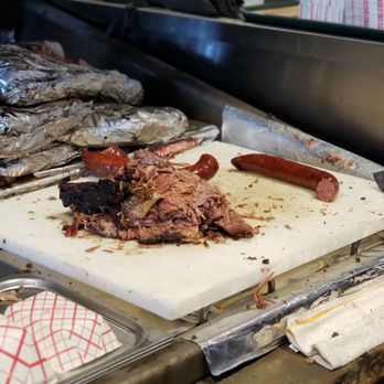 Hard Eight BBQ - Look at that brisket!! - Barbeque Near Me - Burleson, Texas