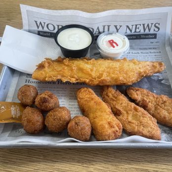 Chef John's Fish & Chips - Fish and chicken with hush puppies - Fish & Chips Near Me - Lemon Grove, California Chef John's Fish & Chips - Fish and chicken with hush puppies - Fish & Chips Near Me - Lemon Grove, California