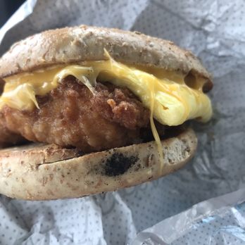 Chick-fil-A - Chicken, Egg, & Cheese Bagel Meal - Chicken Shop Near Me - Sanford, Florida Chick-fil-A - Chicken, Egg, & Cheese Bagel Meal - Chicken Shop Near Me - Sanford, Florida