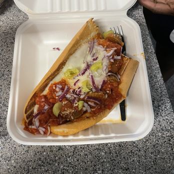 Beach Hut Deli Natomas - Beach Meat Ball - Sandwiches Near Me - Sacramento, California Beach Hut Deli Natomas - Beach Meat Ball - Sandwiches Near Me - Sacramento, California