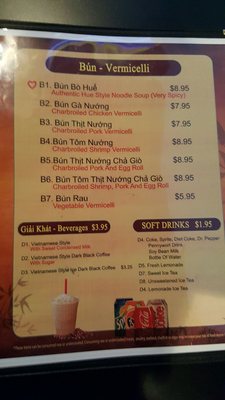 Menu photo 1 I Luv Pho Midland, TX