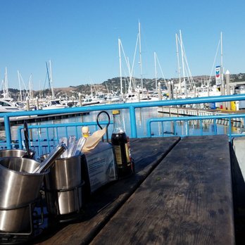 Fish - View from outdoor seating - Seafood Near Me - Sausalito, California Fish - View from outdoor seating - Seafood Near Me - Sausalito, California