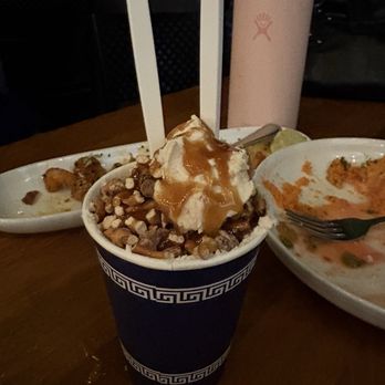 Heirloom - Salt Bae frozen yogurt. - New American Near Me - Fresno, California