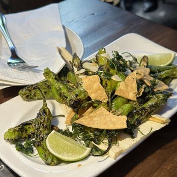 MONO+MONO - Shishito peppers and okra - Korean Near Me - New York, New York