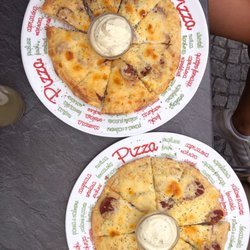 Sorrento Pizzaservice - Flatenbrot mit Käse und Sucuk. Literally the best food in travemunde