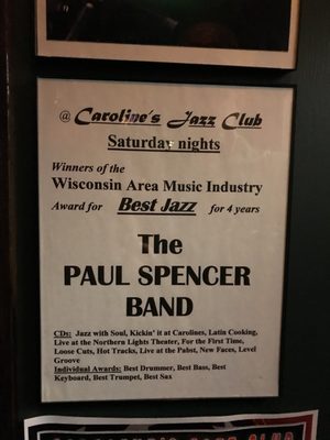 Menu photo 6 Caroline's Jazz Club Milwaukee, WI Menu photo 6 Caroline's Jazz Club Milwaukee, WI