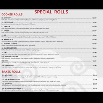 Ichii Sushi - Menu - Japanese Near Me - Sterling Heights, Michigan Ichii Sushi - Menu - Japanese Near Me - Sterling Heights, Michigan