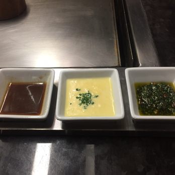 Morimoto - Trio of dipping sauces - Japanese Near Me - Las Vegas, Nevada