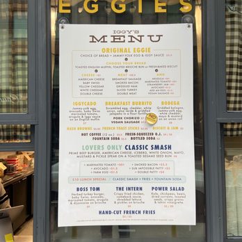 Iggy's Eggies - Straight forward menu, easily comprehensible.... - Breakfast & Brunch Near Me - Detroit, Michigan Iggy's Eggies - Straight forward menu, easily comprehensible.... - Breakfast & Brunch Near Me - Detroit, Michigan