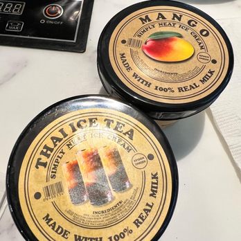 Boiling World - Ice cream at the end. Mango was delicious - Hot Pot Near Me - Ontario, California
