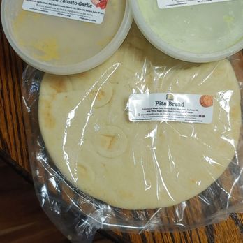 Brothers Products - Sun-Dried Tomato spread, Basil Garlic spread & homemade Pita Bread. - Specialty Food Near Me - Garden Grove, California
