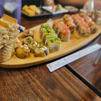 Oishi Sushi - Sushi is served in boats. How fun! - Sushi Bars Near Me - Carson City, Nevada Oishi Sushi - Sushi is served in boats. How fun! - Sushi Bars Near Me - Carson City, Nevada
