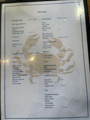 Menu photo 7 Crab & Creel Mallaig, 