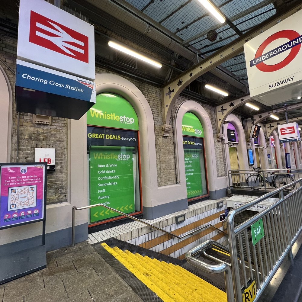 Whistle Stop - Outside the Tube, main entrance - Convenience Stores Near Me - London, XGL Whistle Stop - Outside the Tube, main entrance - Convenience Stores Near Me - London, XGL