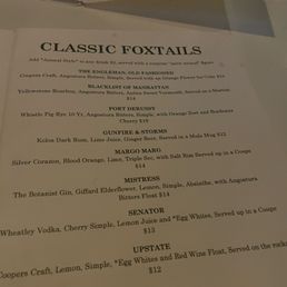 Menu Menu