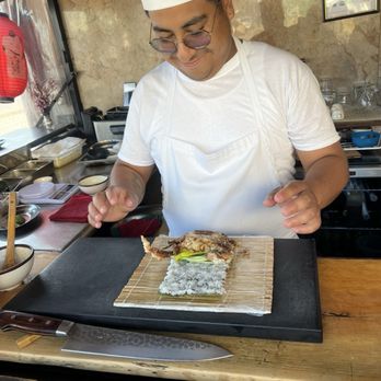 Yatai Sushi - The largest soft shell crab roll ever! - Sushi Bars Near Me - Ensenada, BCN