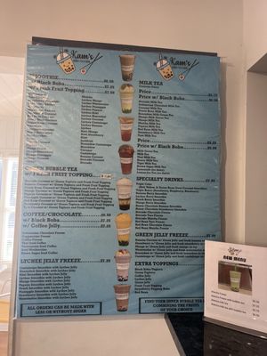 Menu photo 1 Kam's Bubble Tea & Sushi Sarasota, FL Menu photo 1 Kam's Bubble Tea & Sushi Sarasota, FL