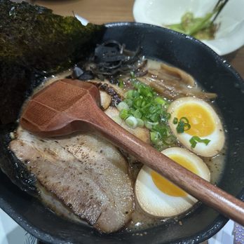8 Hours Ramen - black garlic ramen with additional seaweed topping - Ramen Near Me - Elk Grove, California 8 Hours Ramen - black garlic ramen with additional seaweed topping - Ramen Near Me - Elk Grove, California
