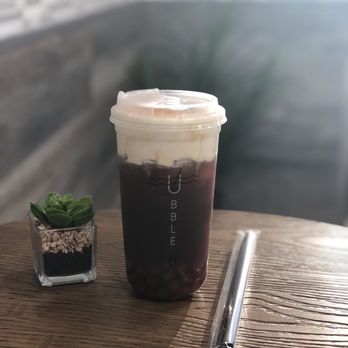 Bubble University - burn burn tea latte - Bubble Tea Near Me - Roseville, California