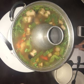 Kwan Thai - Tom Yum soup was tasty. Lemongrass based one. - Thai Near Me - Pearl River, New York Kwan Thai - Tom Yum soup was tasty. Lemongrass based one. - Thai Near Me - Pearl River, New York